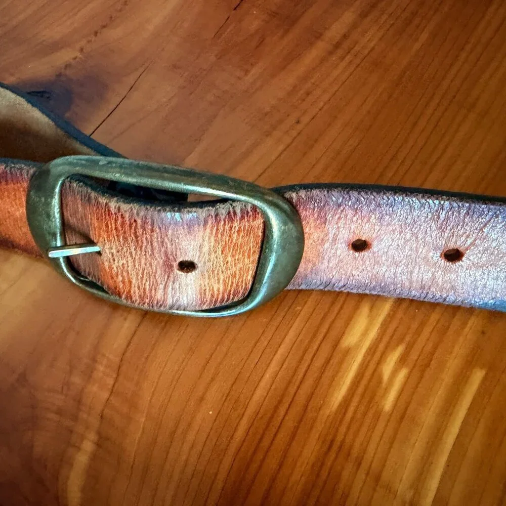 Brauer Bros. MFG. Co St. Louis Brown Leather Gun Holster Eagle Trim 38